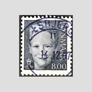 FRIMRKER DANMARK | 2005 - AFA 1450 - Dronning Margrethe II - 8,00 mrkgr - Pragt Stemplet