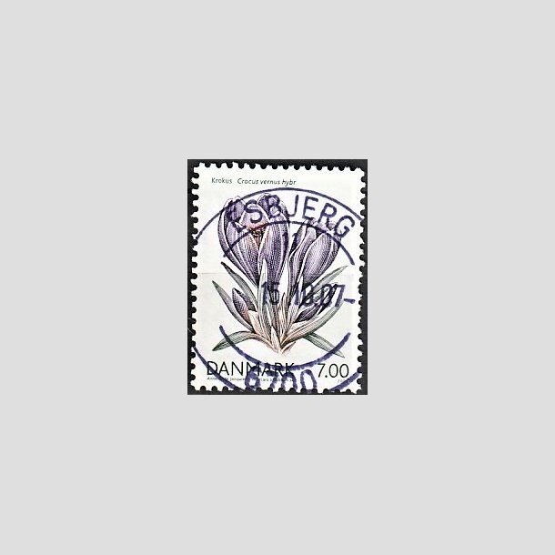 FRIMRKER DANMARK | 2006 - AFA 1457 - Forrsblomster - 7,00 Kr. Krokus - Pragt Stemplet