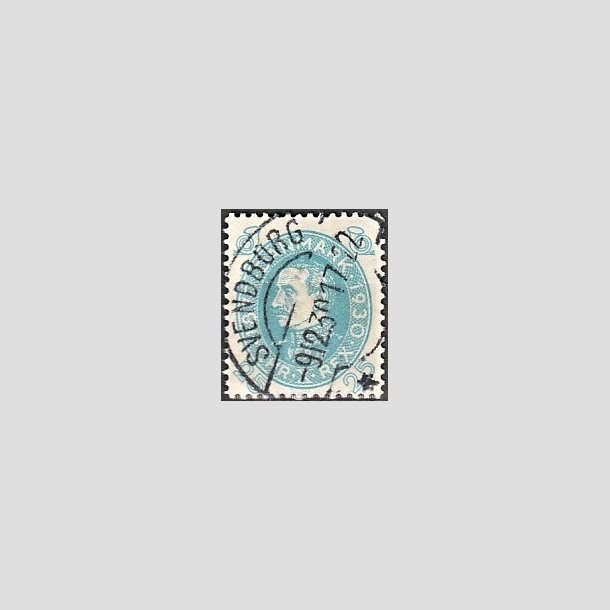 FRIMRKER DANMARK | 1930 - AFA 192 - Chr. X 60 r 25 re bl - Lux Stemplet