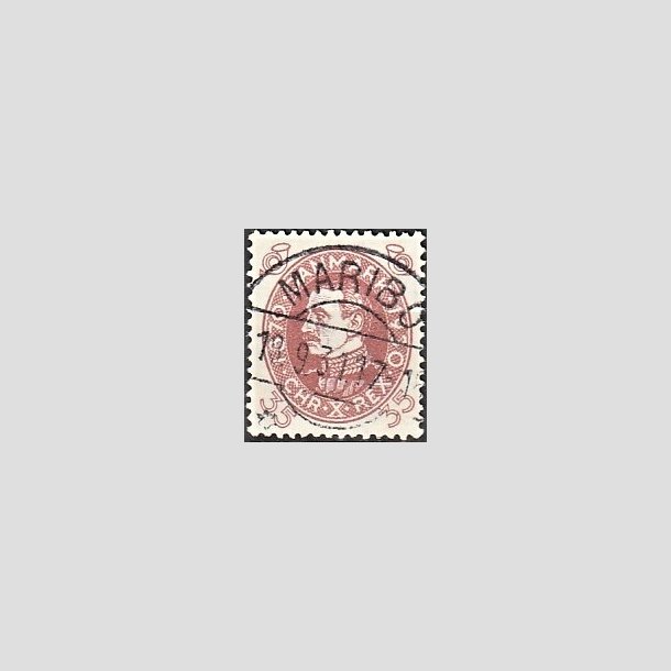 FRIMRKER DANMARK | 1930 - AFA 194 - Chr. X 60 r 35 re rdbrun - Lux Stemplet "MARIBO"