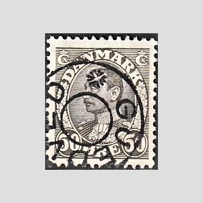 FRIMRKER DANMARK | 1934 - AFA 209 - Chr. X 50 re gr - Lux Stemplet 