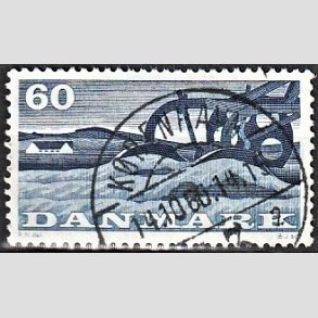 FRIM�RKER DANMARK | 1960 - AFA 383 - Landbrugsmotiver - 60 �re bl� - Pragt Stemplet