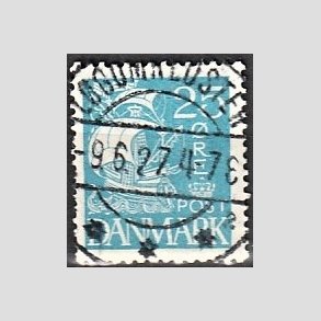 FRIM�RKER DANMARK | 1927 - AFA 171 - Karavel 25 �re bl� - Lux Stemplet 