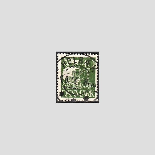 FRIMRKER DANMARK | 1927 - AFA 174 - Karavel 40 re grn - Lux Stemplet 