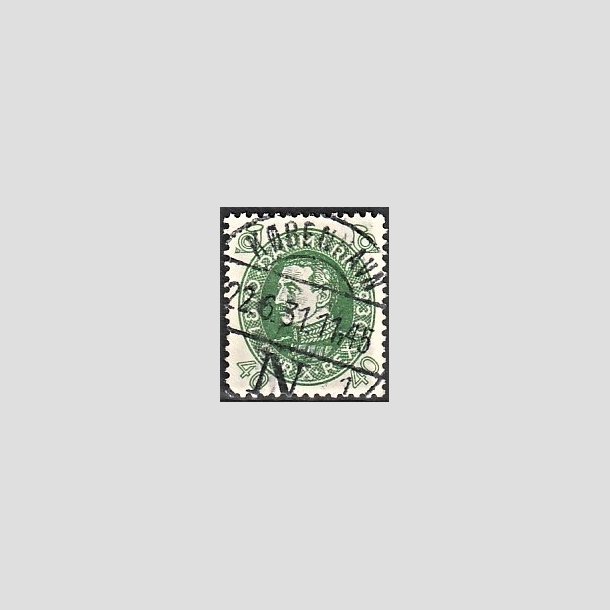 FRIMRKER DANMARK | 1930 - AFA 195 - Chr. X 60 r 40 re grn - Lux Stemplet