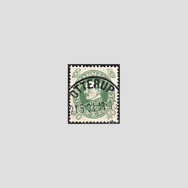 FRIMRKER DANMARK | 1930 - AFA 195 - Chr. X 60 r 40 re grn - Lux Stemplet Otterup