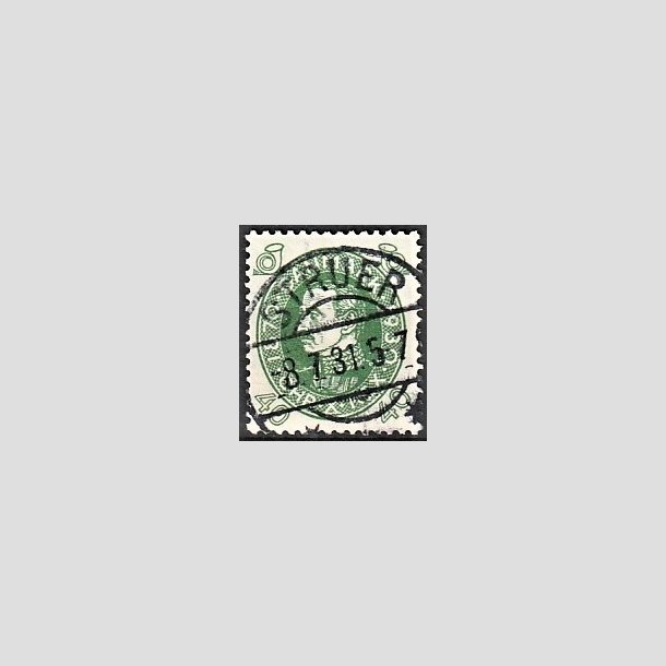 FRIMRKER DANMARK | 1930 - AFA 195 - Chr. X 60 r 40 re grn - Lux Stemplet