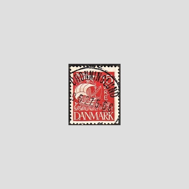 FRIMRKER DANMARK | 1927 - AFA 169 - Karavel 15 re rd - Lux Stemplet 