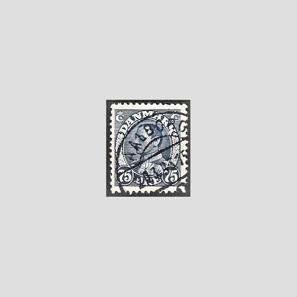 FRIMRKER DANMARK | 1941 - AFA 269 - Chr. X 75 re mrkbl - Lux Stemplet 