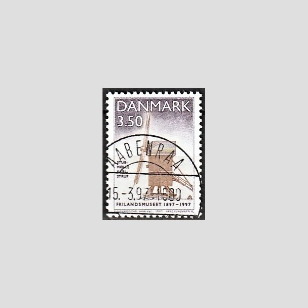 FRIMRKER DANMARK | 1997 - AFA 1139 - Frilandsmuseet 100 r - 3,50 Kr. flerfarvet - Pragt Stemplet