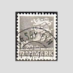 FRIMRKER DANMARK | 1962 - AFA 403 - Rigsvben 1,20 Kr. gr - Lux Stemplet 