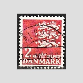 FRIMRKER DANMARK | 1946-47 - AFA 294 - Rigsvben 2 Kr. rd - Lux Stemplet