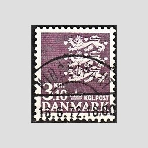 FRIMRKER DANMARK | 1970 - AFA 501 - Rigsvben 3,10 Kr. violet - Pragt Stemplet