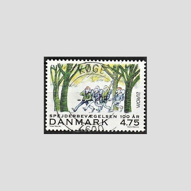 FRIMRKER DANMARK | 2007 - AFA 1510 - Spejderbevgelsen - 4,75 Kr. Marchtur - Pragt Stemplet Kge