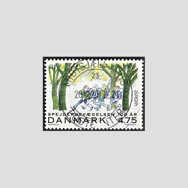 FRIMRKER DANMARK | 2007 - AFA 1510 - Spejderbevgelsen - 4,75 Kr. Marchtur - Pragt Stemplet