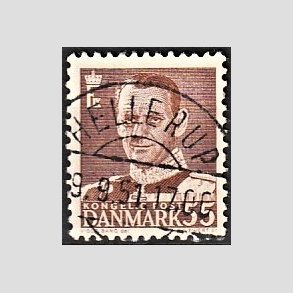 FRIMRKER DANMARK | 1951 - AFA 327 - Fr. IX 55 re brun - Lux Stemplet