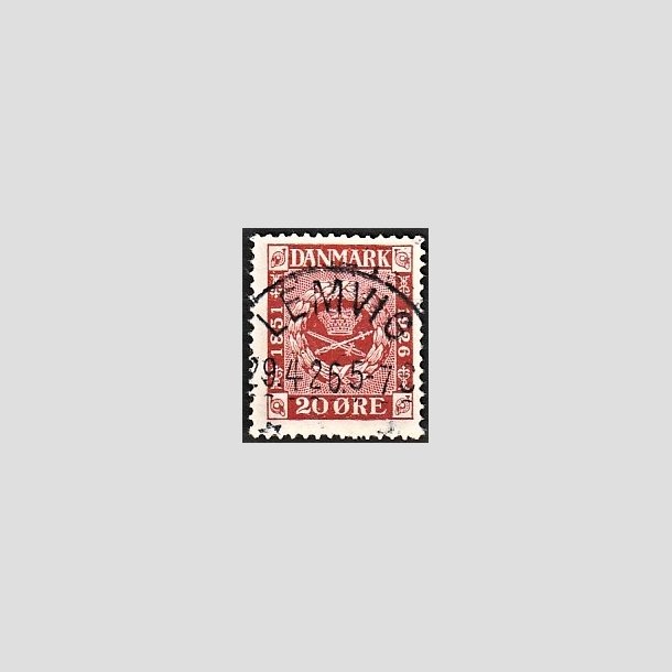 FRIMRKER DANMARK | 1926 - AFA 155 - Frimrkets 75 rs jubilum 20 re rd - Lux Stemplet