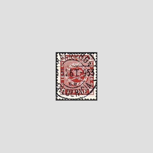 FRIMRKER DANMARK | 1926 - AFA 155 - Frimrkets 75 rs jubilum 20 re rd - Lux Stemplet