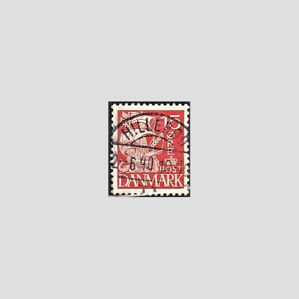 FRIMRKER DANMARK | 1937-40 - AFA 203a - Karavel 15 re rd Type II - Lux Stemplet Hillerd