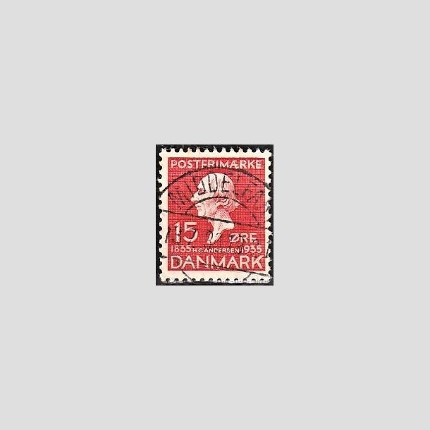 FRIMRKER DANMARK | 1935 - AFA 226 - H. C. Andersen 15 re rd - Lux Stemplet