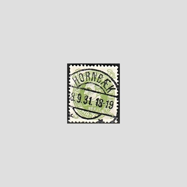 FRIMRKER DANMARK | 1930 - AFA 186 - Chr. X 60 r 5 re lysgrn - Lux Stemplet