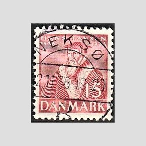 FRIM�RKER DANMARK | 1936 - AFA 232 - Reformationen 15 �re r�d - Lux Stemplet