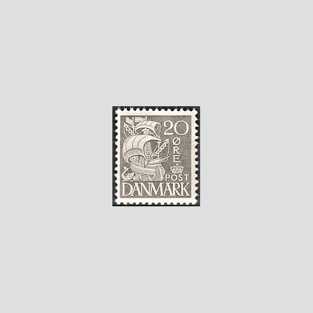 FRIMRKER DANMARK | 1933 - AFA 204 - Karavel 20 re gr Type I - Postfrisk