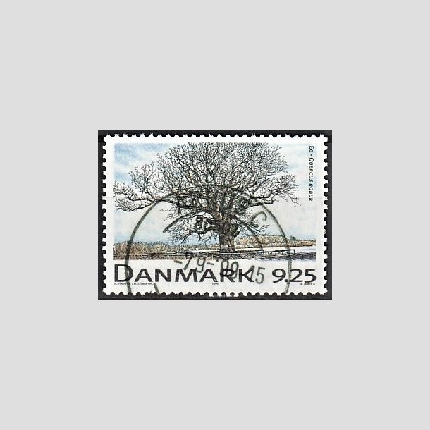 FRIMRKER DANMARK | 1999 - AFA 1199 - Danske lvtrer - 9,25 Kr. flerfarvet - Pragt Stemplet