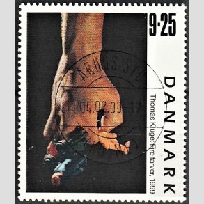 FRIMRKER DANMARK | 1999 - AFA 1218 - Frimrkekunst 2. - 9,25 Kr. 
