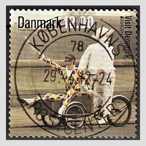 FRIM�RKER DANMARK | 2012 - AFA 1696 - Visit Danmark - 12,00 Kr. flerfarvet - Pragt Stemplet