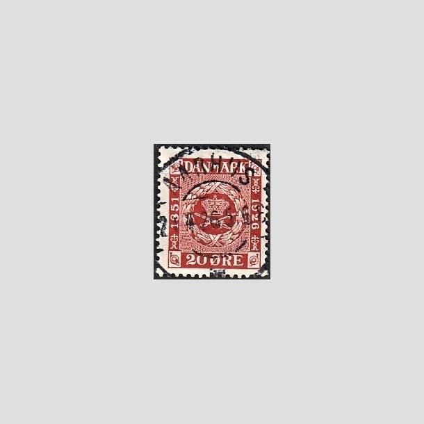 FRIMRKER DANMARK | 1926 - AFA 155 - Frimrkets 75 rs jubilum 20 re rd - Lux Stemplet