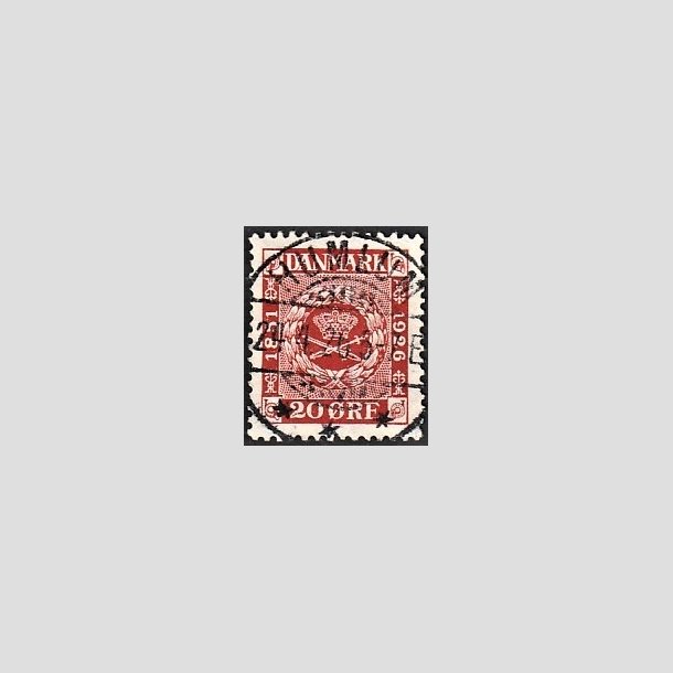 FRIMRKER DANMARK | 1926 - AFA 155 - Frimrkets 75 rs jubilum 20 re rd - Lux Stemplet