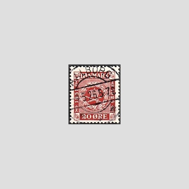 FRIMRKER DANMARK | 1926 - AFA 155 - Frimrkets 75 rs jubilum 20 re rd - Lux Stemplet