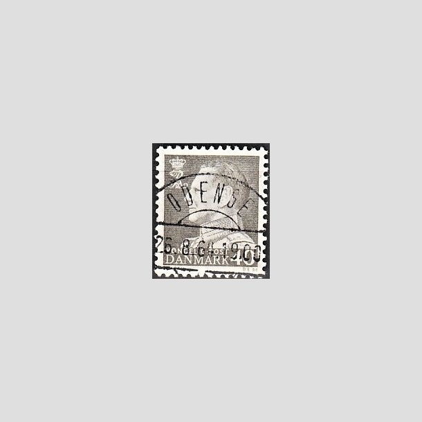 FRIMRKER DANMARK | 1961-62 - AFA 396 - Fr. IX 40 re gr - Pragt Stemplet