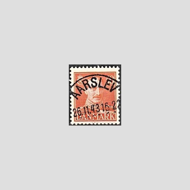 FRIMRKER DANMARK | 1942-44 - AFA 278 - Chr. X 30 re orange - Lux Stemplet