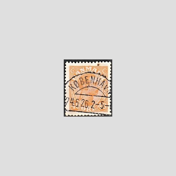 FRIMRKER DANMARK | 1925-26 - AFA 150 - Chr. X 40 re orange - Lux Stemplet 