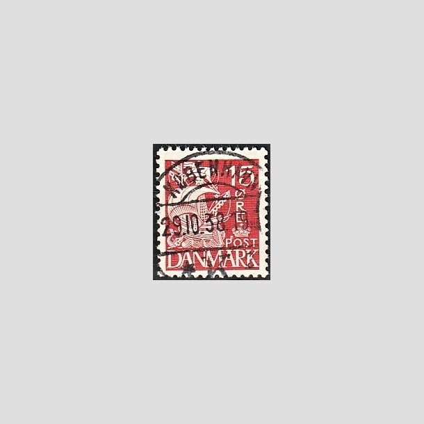 FRIMRKER DANMARK | 1937-40 - AFA 203a - Karavel 15 re rd Type II - Lux Stemplet 