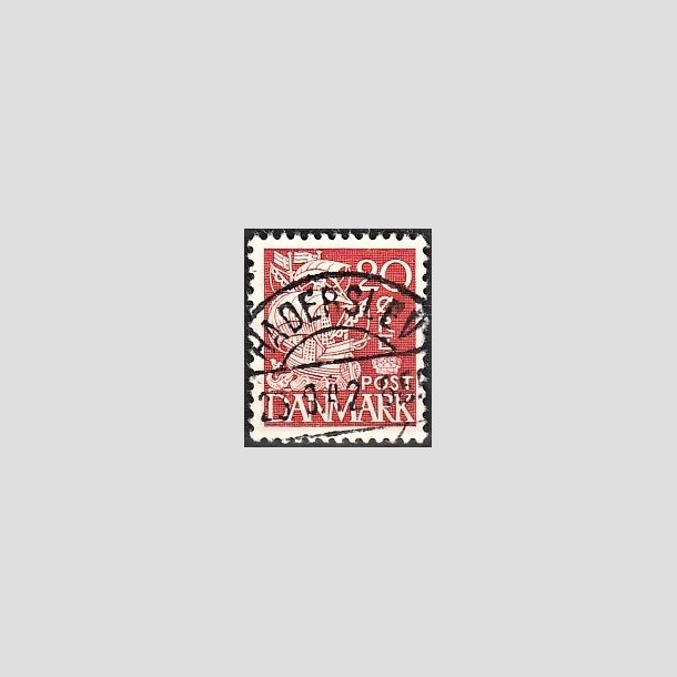 FRIMRKER DANMARK | 1940 - AFA 258 - Karavel 20 re rd Type II - Lux Stemplet 