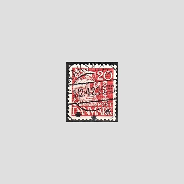 FRIMRKER DANMARK | 1940 - AFA 258 - Karavel 20 re rd Type II - Lux Stemplet Nakskov