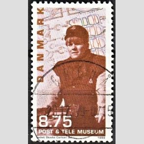 FRIM�RKER DANMARK | 1998 - AFA 1179 - Post og Tele museet - 8,75 Kr. flerfarvet - Pragt Stemplet