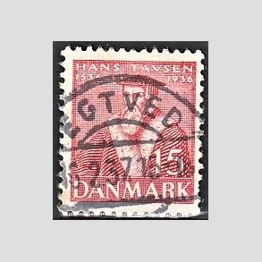 FRIM�RKER DANMARK | 1936 - AFA 232 - Reformationen 15 �re r�d - Lux Stemplet