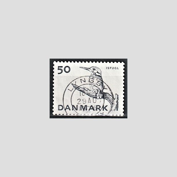 FRIMRKER DANMARK | 1975 - AFA 601 - Truede dyr - 50 re grbl - Pragt Stemplet