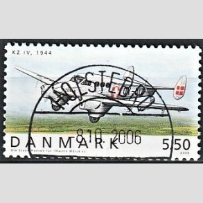 FRIM�RKER DANMARK | 2006 - AFA 1480 - Ellehammer - 5,50 Kr. flerfarvet - Pragt Stemplet