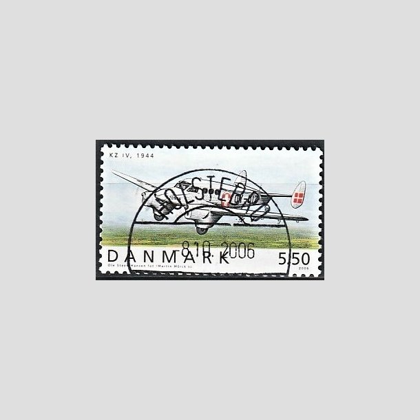 FRIMRKER DANMARK | 2006 - AFA 1480 - Ellehammer - 5,50 Kr. flerfarvet - Pragt Stemplet