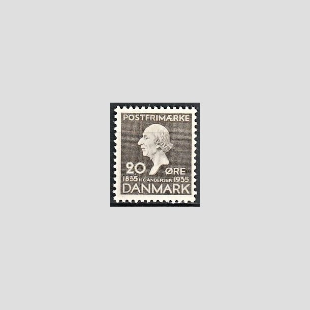 FRIMRKER DANMARK | 1935 - AFA 227 - H. C. Andersen 20 re gr - Postfrisk