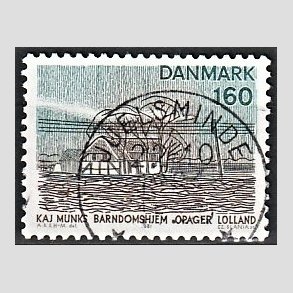 FRIM�RKER DANMARK | 1981 - AFA 732 - Sj�lland og �er - 160 �re flerfarvet - Pragt Stemplet Juelsminde