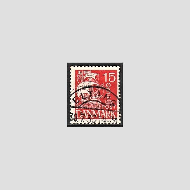 FRIMRKER DANMARK | 1927 - AFA 169 - Karavel 15 re rd - Lux Stemplet 