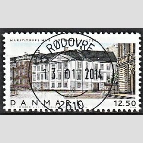 FRIM�RKER DANMARK | 2004 - AFA 1381 - Danske boliger III. - 12,50 Kr. flerfarvet - Pragt Stemplet