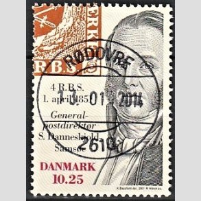 FRIMRKER DANMARK | 2001 - AFA 1279 - Frimrket 150 r - 10,25 Kr. flerfarvet - Lux Stemplet