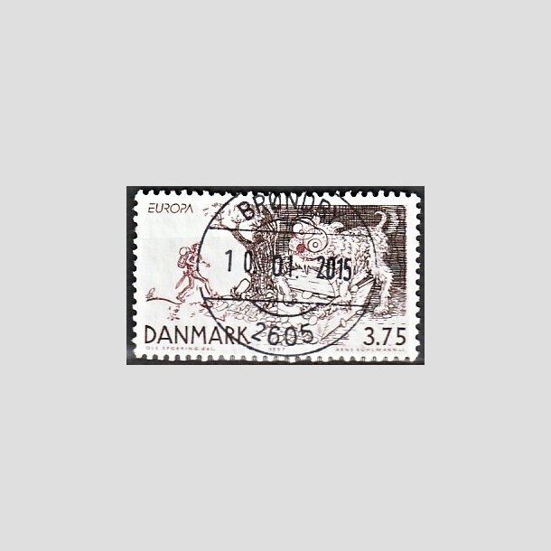 FRIMRKER DANMARK | 1997 - AFA 1156 - Eventyr og legender - 3,75 Kr. Fyrtjet - Pragt Stemplet